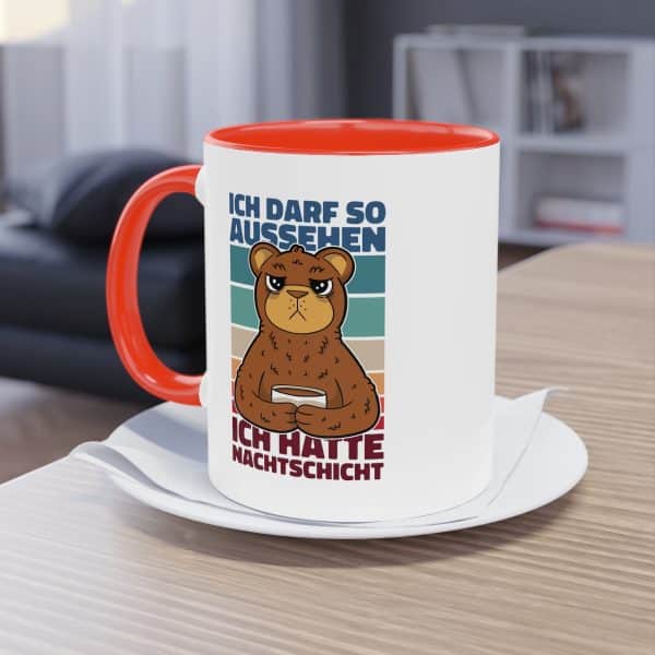 Die Nachtschicht Tasse für Kaffee und Tee