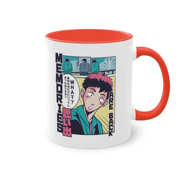 Anime Tasse mit Otaku boy - "Erinnerungen kehren zurück"