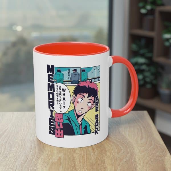 Anime Tasse mit Otaku boy - "Erinnerungen kehren zurück"