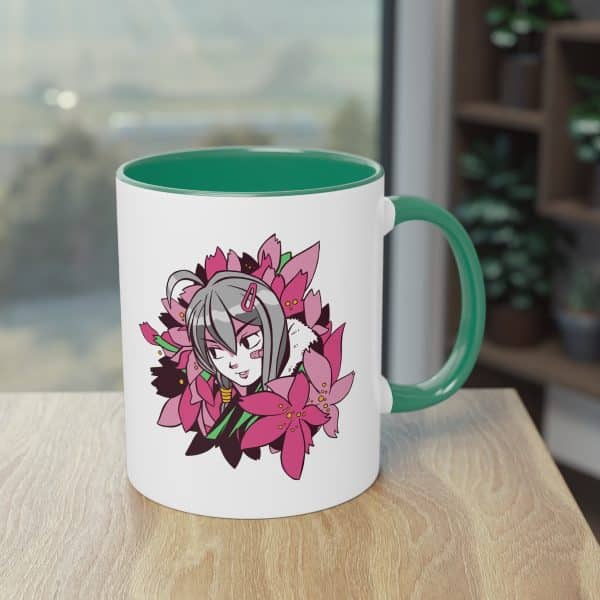 Blüten der Leidenschaft - Die Otaku-Tasse mit Anime Girl