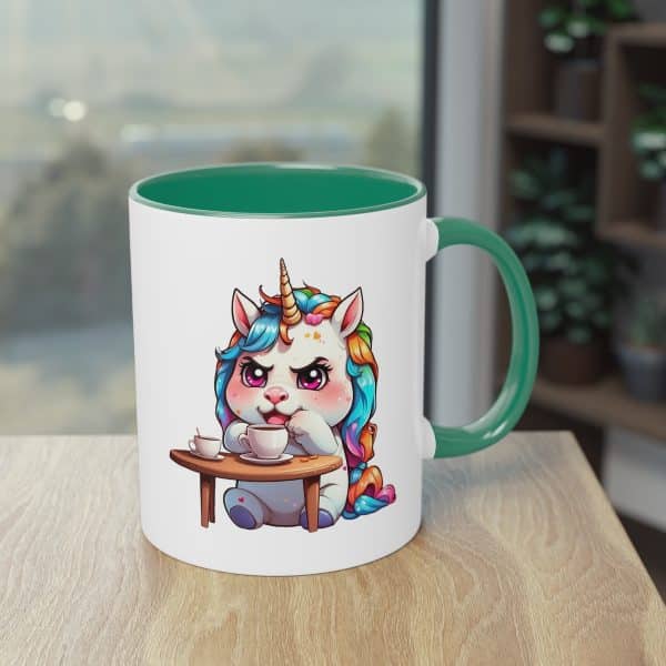 Mürrisches Morgen-Einhorn - Die Tasse für brummige Tee- / Kaffeetrinker