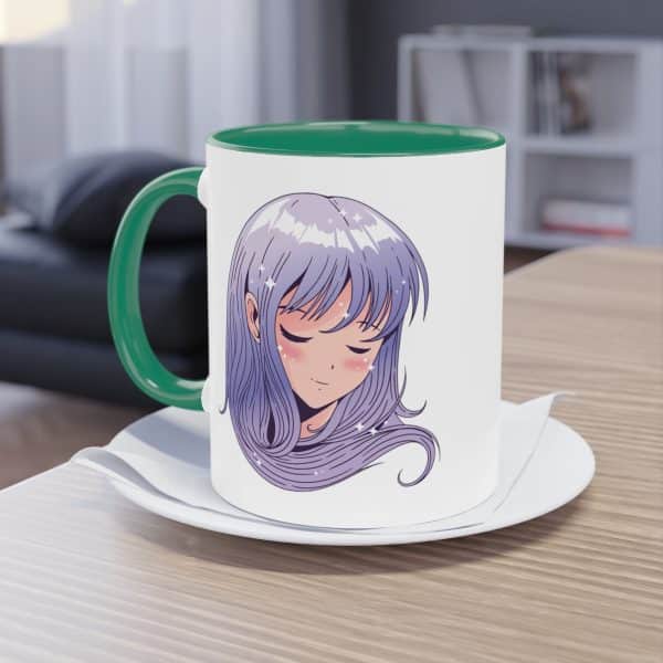 Sternennacht-Gedanken" - Die verträumte Anime-Girl Tasse