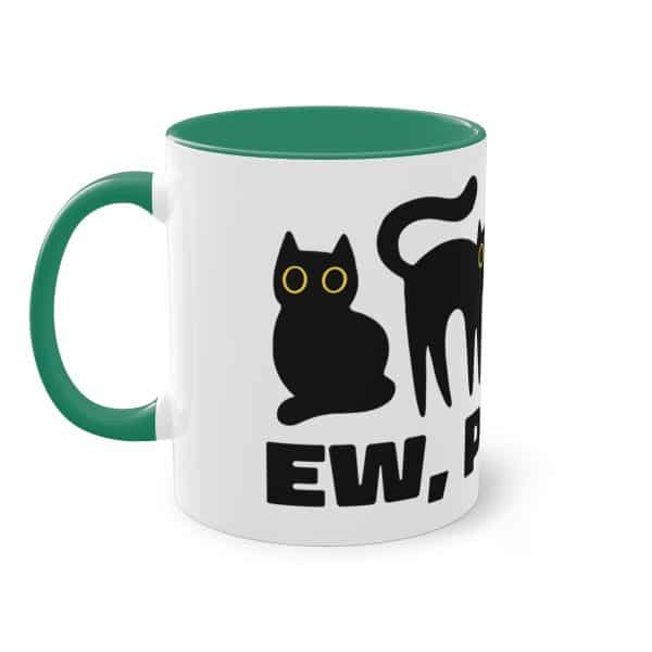 Die Katzen-Tasse mit "Ew People"-Spruch