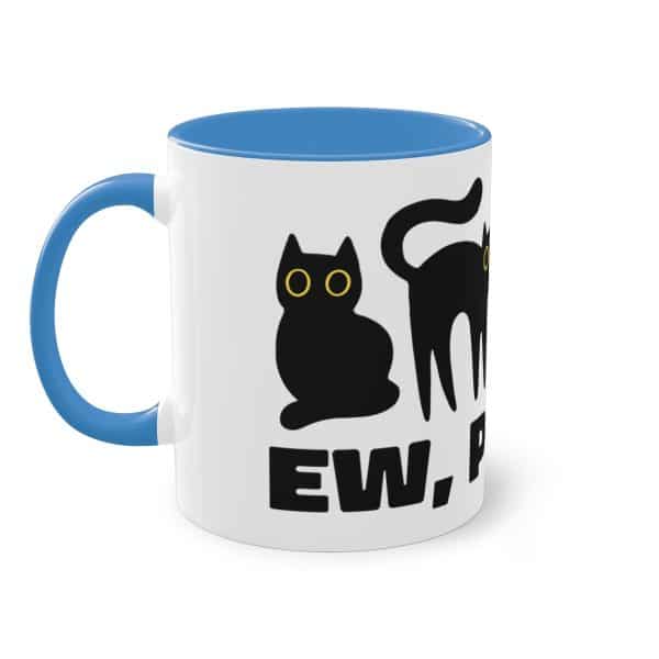 Die Katzen-Tasse mit "Ew People"-Spruch