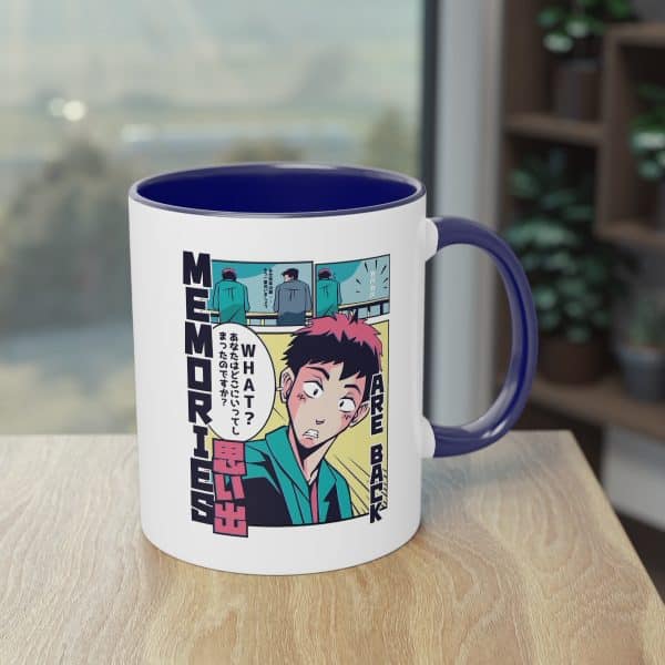 Anime Tasse mit Otaku boy - "Erinnerungen kehren zurück"