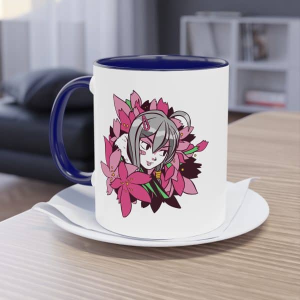 Blüten der Leidenschaft - Die Otaku-Tasse mit Anime Girl