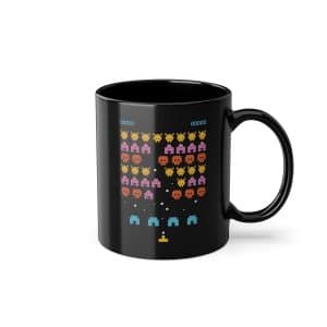 Retro Pixel Invasion - Die Gamer-Kaffeetasse im Pixel-Design