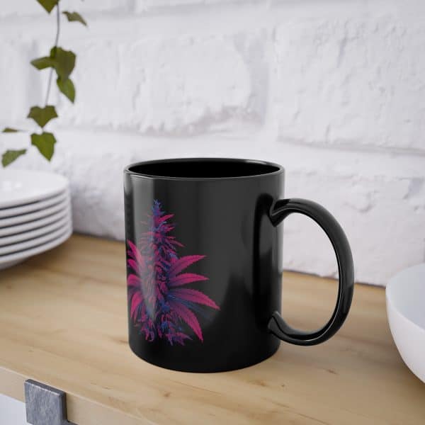 Botanische Pracht - Die Cannabis-Blüte Kaffeetasse