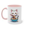 Kawaii Katze mit Ramen - Die Anime-Tasse mit Katzenmotiv