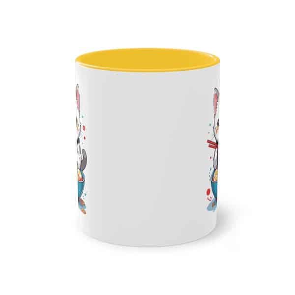 Kawaii Katze mit Ramen - Die Anime-Tasse mit Katzenmotiv