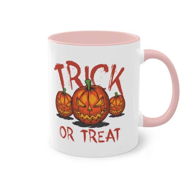 Trick or Treat Tasse - Gruselige Halloween Keramik Tasse