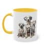 Dalmatiner Familie Tasse - Schöne Hunde Keramik Tasse