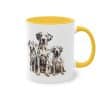 Dalmatiner Familie Tasse - Schöne Hunde Keramik Tasse