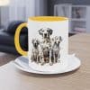 Dalmatiner Familie Tasse - Schöne Hunde Keramik Tasse