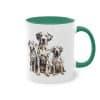 Dalmatiner Familie Tasse - Schöne Hunde Keramik Tasse