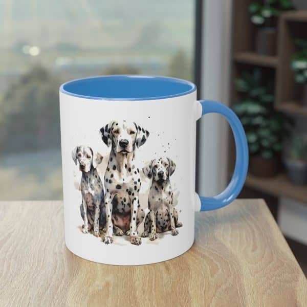 Dalmatiner Familie Tasse - Schöne Hunde Keramik Tasse