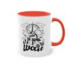 Geschenk für Camper: Die Abenteuer Camping Tasse - "Life is too short to wait"