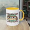 Camping Rentner Tasse - "Ich bin Rentner - Campen ist mein Job"