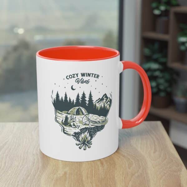 Winter Camping Tasse - "Cozy Winter Vibes"