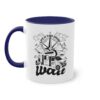 Geschenk für Camper: Die Abenteuer Camping Tasse - "Life is too short to wait"