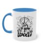 Geschenk für Camper: Die Abenteuer Camping Tasse - "Life is too short to wait"