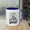 Geschenk für Camper: Die Abenteuer Camping Tasse - "Life is too short to wait"