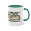 Camping Rentner Tasse - "Ich bin Rentner - Campen ist mein Job"