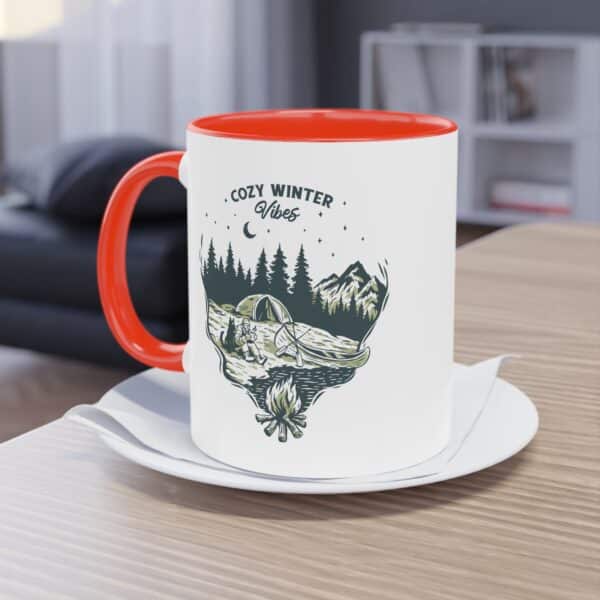 Winter Camping Tasse - "Cozy Winter Vibes"