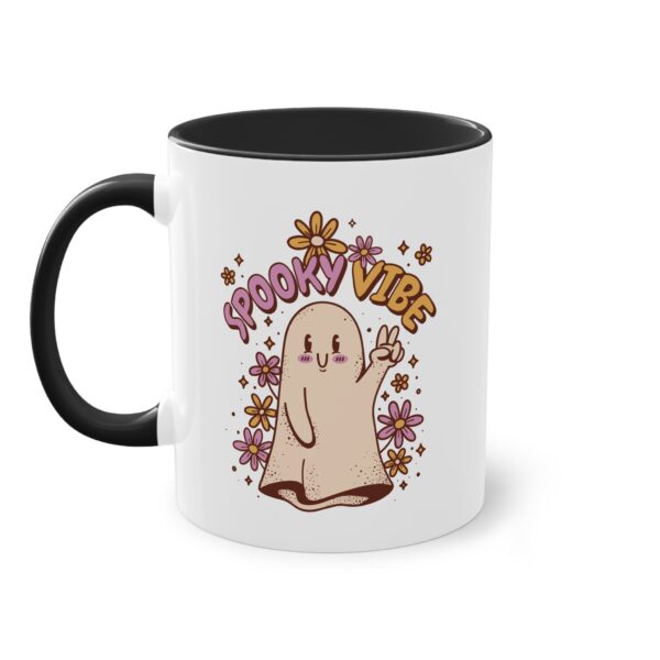 Spooky Vibe Tasse – Süßes Geister-Design für die perfekte Herbststimmung