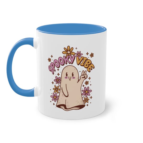 Spooky Vibe Tasse – Süßes Geister-Design für die perfekte Herbststimmung