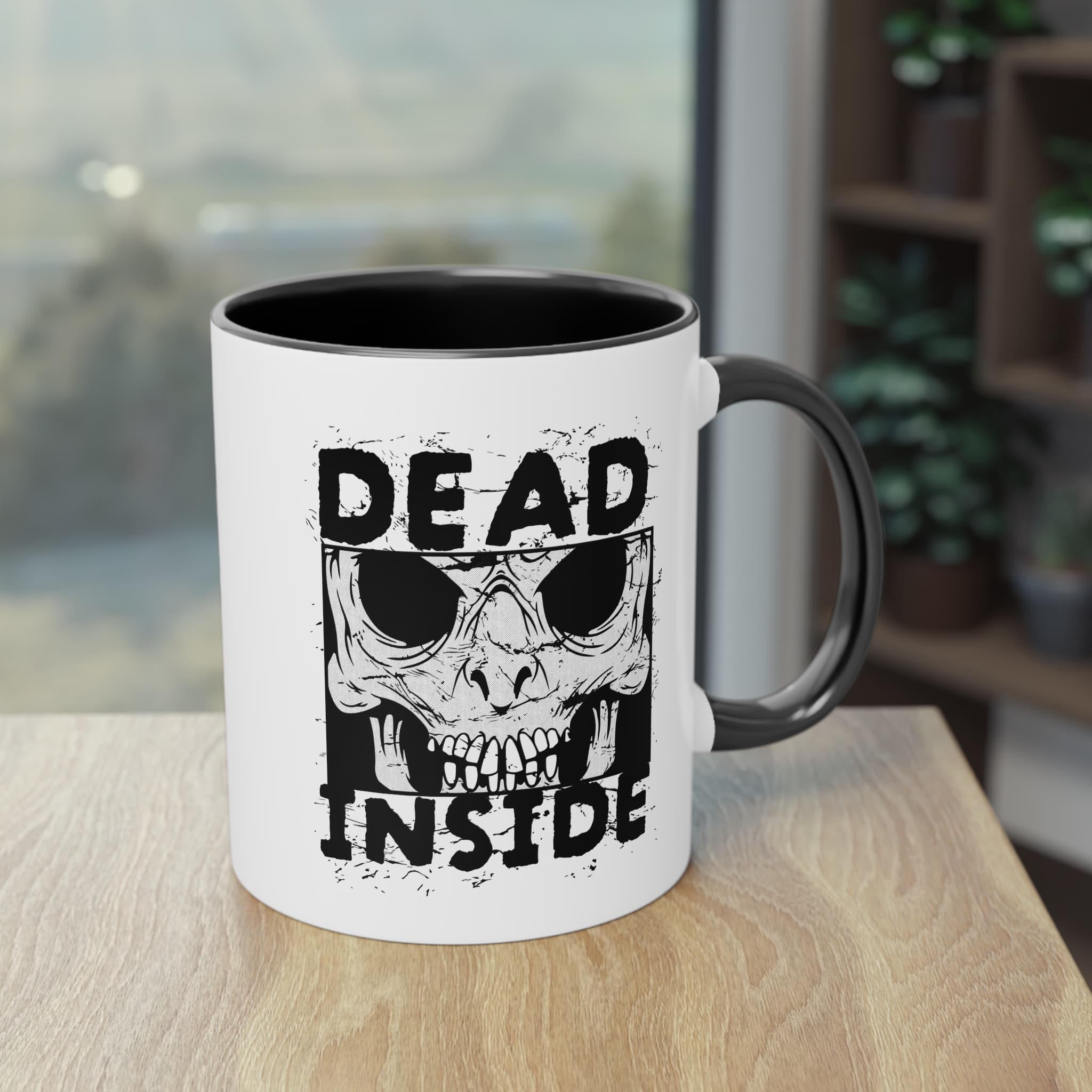 Gruselige Totenkopf Tasse – Für Fans düsterer Halloween Designs