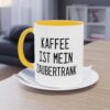 Kaffee ist mein Zaubertrank - Halloween Spruch Tasse