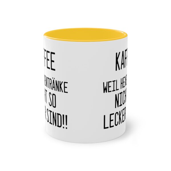 Kaffee, weil Hexentränke nicht so lecker sind - Halloween Spruch Tasse