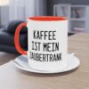 Kaffee ist mein Zaubertrank - Halloween Spruch Tasse