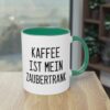 Kaffee ist mein Zaubertrank - Halloween Spruch Tasse