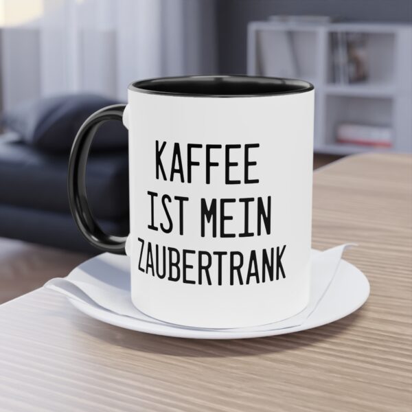 Kaffee ist mein Zaubertrank - Halloween Spruch Tasse