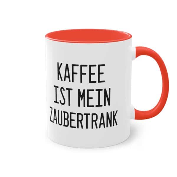 Kaffee ist mein Zaubertrank - Halloween Spruch Tasse