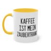 Kaffee ist mein Zaubertrank - Halloween Spruch Tasse