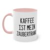 Kaffee ist mein Zaubertrank - Halloween Spruch Tasse