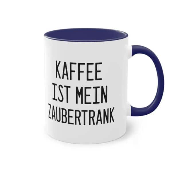 Kaffee ist mein Zaubertrank - Halloween Spruch Tasse