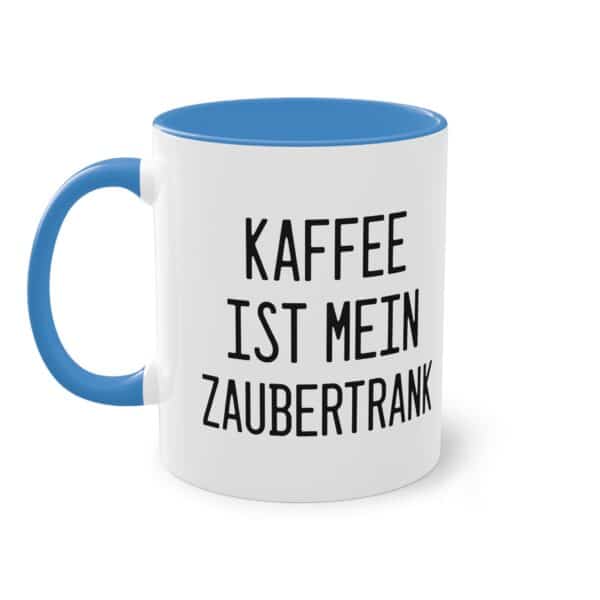 Kaffee ist mein Zaubertrank - Halloween Spruch Tasse