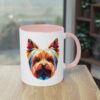 Yorkshire Terrier Tasse – Bunte Hundetasse für Yorkshire Fans