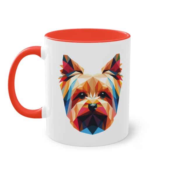 Yorkshire Terrier Tasse – Bunte Hundetasse für Yorkshire Fans