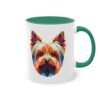 Yorkshire Terrier Tasse – Bunte Hundetasse für Yorkshire Fans