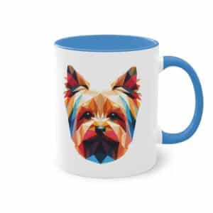 Yorkshire Terrier Tasse – Bunte Hundetasse für Yorkshire Fans