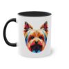 Yorkshire Terrier Tasse – Bunte Hundetasse für Yorkshire Fans