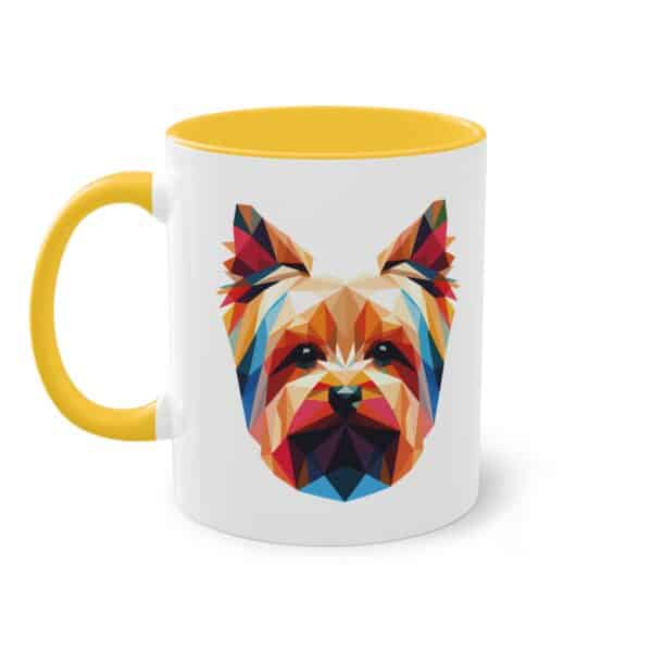 Yorkshire Terrier Tasse – Bunte Hundetasse für Yorkshire Fans