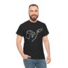 Beste Freunde - Hund & Mensch - Schwarzes T-Shirt mit liebevollem Motiv